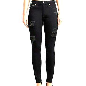 True Religion Halle High Waist Sequin Skinny Jeans